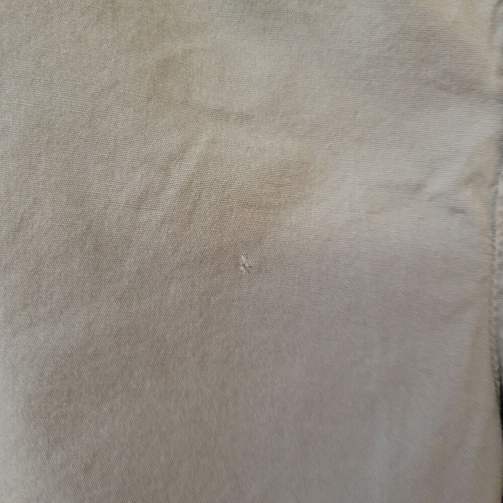 XCVI Cargo Capri Wide-Leg Side Slits Ruffled Gray Women Size XS Pants - Picture 10 of 10